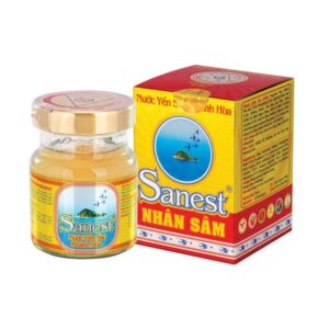 Nước Yến sào Sanest lọ Nhân sâm Fucoidan 70ml, 1 lọ